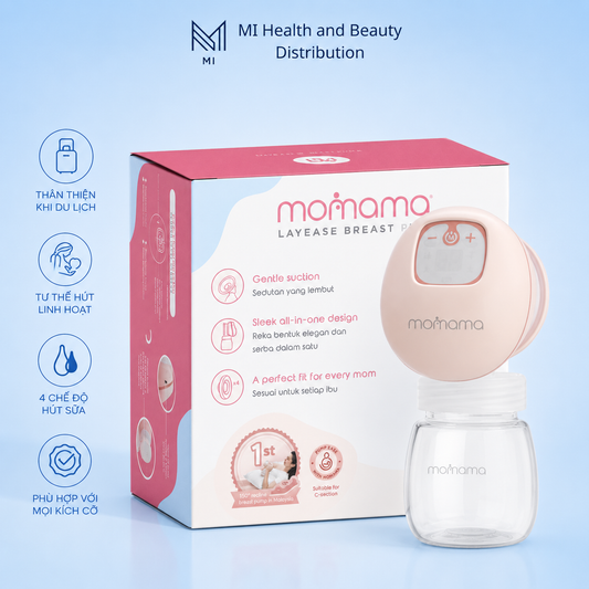 Máy Hút Sữa Điện Momama Layease – Rảnh Tay, Hút Sữa Khi Nằm, 4 Chế Độ Thông Minh