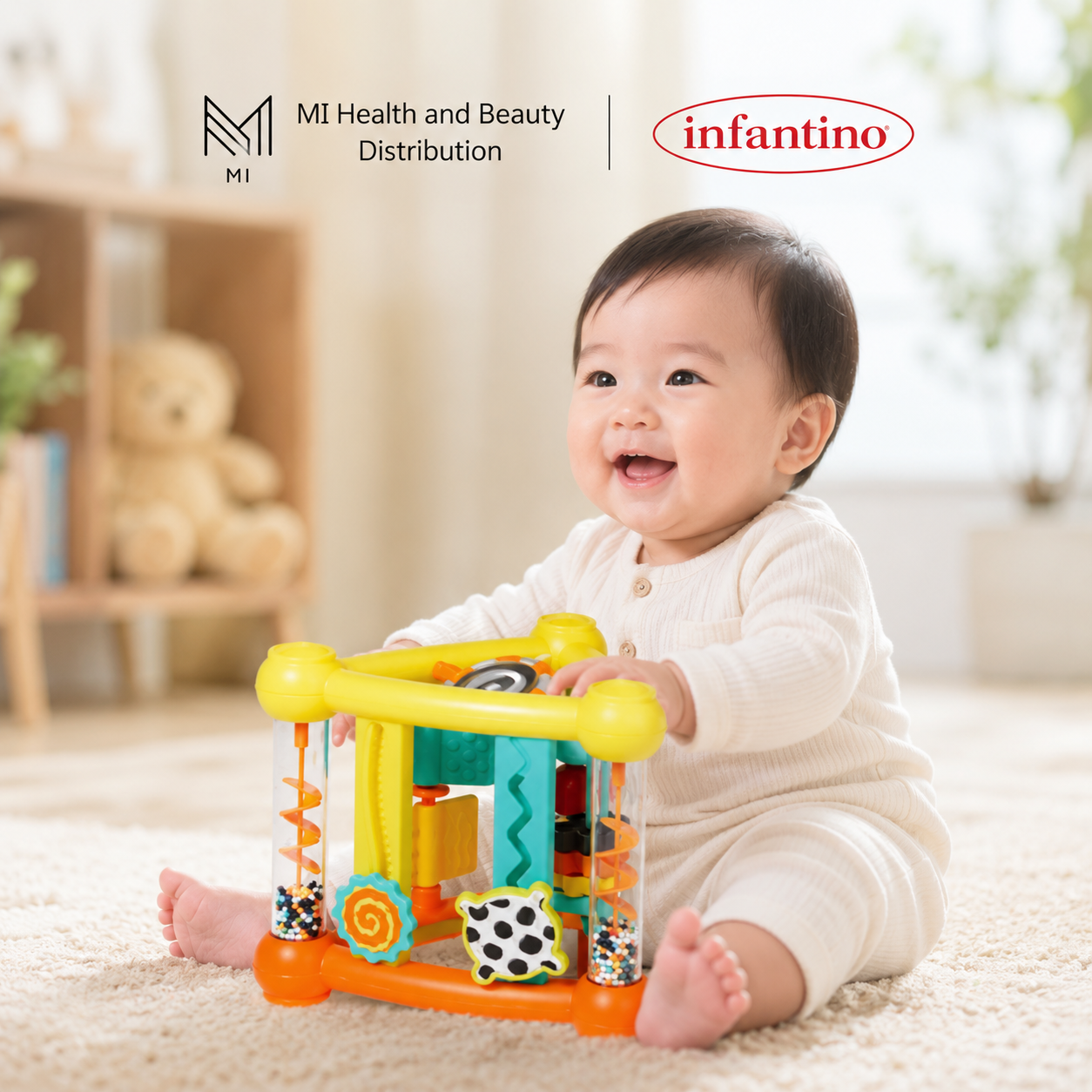 Đồ chơi tam giác Infantino Activity Triangle chính hãng giá tốt - Phát Triển Giác Quan & Vận Động Tinh Cho Bé