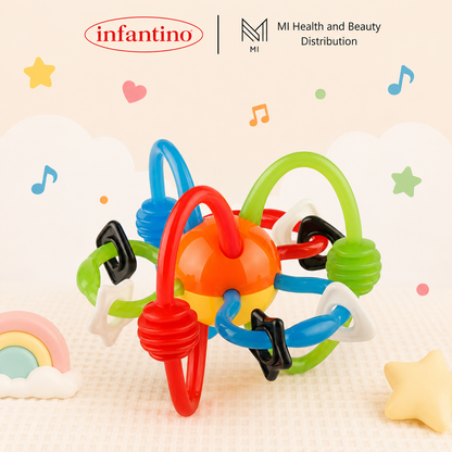 Bóng gặm nướu Infantino chính hãng giá tốt – Chất Liệu An Toàn, Thiết Kế Thông Minh
