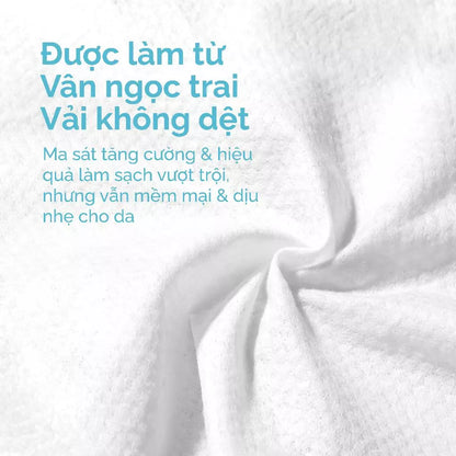 Khăn Ướt Trẻ Em Hoppi – Gói 3x80 tờ Nước Tinh Khiết, Mềm Mại, Dùng Được Cho Da Nhạy Cảm