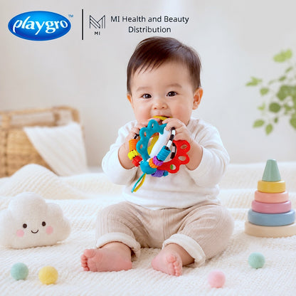 Đồ chơi bóng tập bò phát triển giác quan Playgro Explor‑a‑Ball chính hãng cho bé