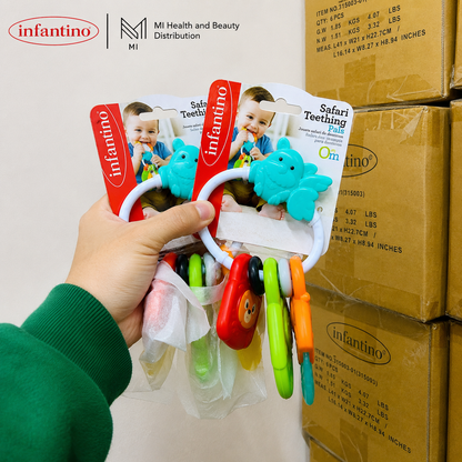 Gặm Nướu Cho Bé Pals Safari Infantino – Chất Liệu An Toàn, Thiết Kế Ngộ Nghĩnh