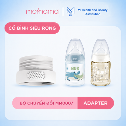 Cổ Bình Sữa/Bộ chuyển đổi cổ bình cho máy hâm sữa Momama phù hợp cho bình Moyuum