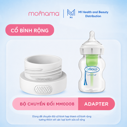 Cổ Bình Sữa/Bộ chuyển đổi cổ bình cho máy hâm sữa Momama phù hợp cho bình Moyuum