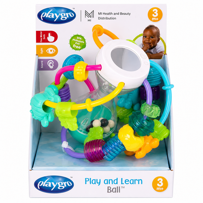 Quả bóng xúc xắc tập bò Playgro Play & Learn Ball chính hãng