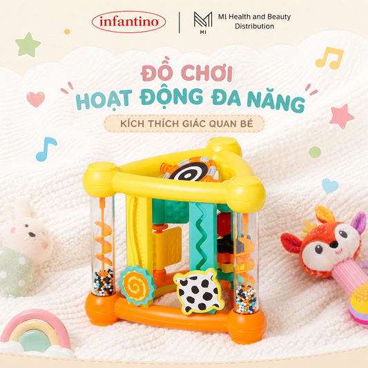 Đồ chơi tam giác Infantino Activity Triangle chính hãng giá tốt - Phát Triển Giác Quan & Vận Động Tinh Cho Bé