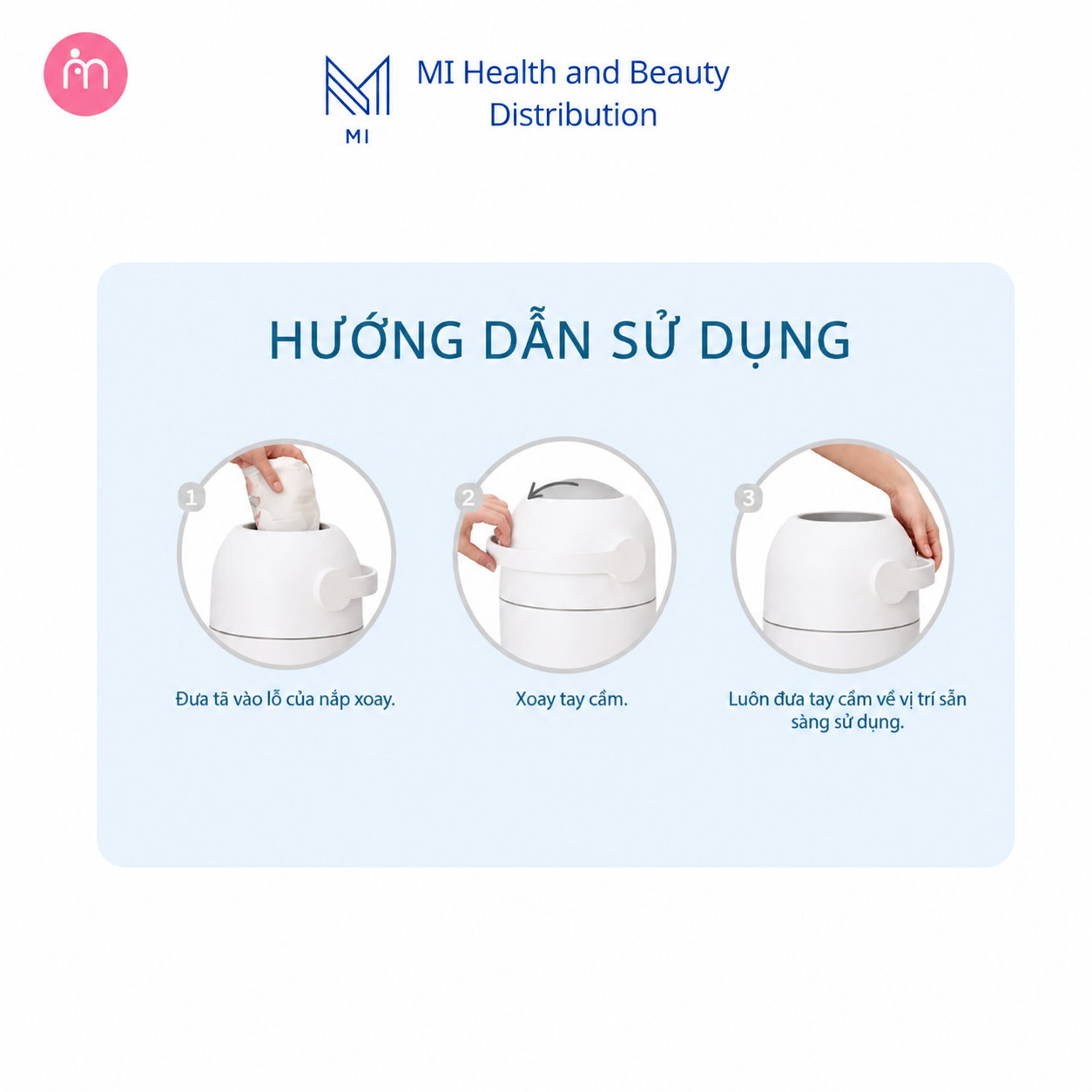 Thùng Đựng Tã Khử Mùi Momama - Giải Pháp Thông Minh, Tiết Kiệm & An Toàn Cho Bé