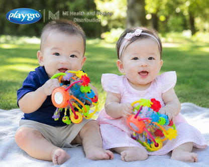 Quả bóng xúc xắc tập bò Playgro Play & Learn Ball chính hãng
