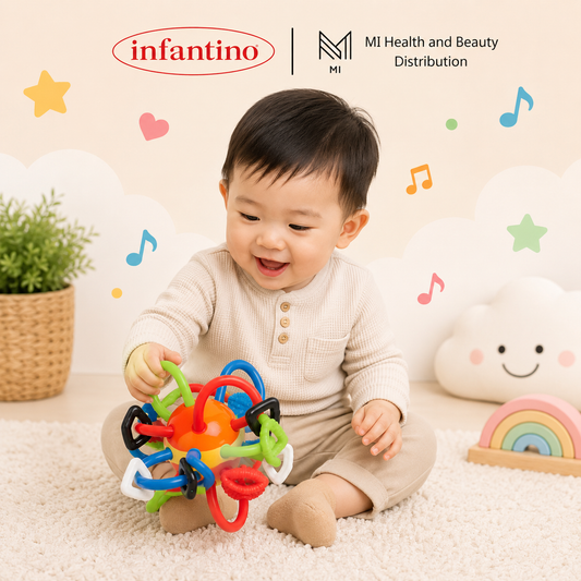 Bóng gặm nướu Infantino chính hãng giá tốt – Chất Liệu An Toàn, Thiết Kế Thông Minh