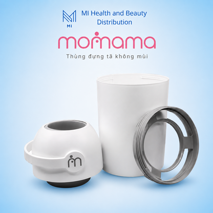 Thùng Đựng Tã Khử Mùi Momama - Giải Pháp Thông Minh, Tiết Kiệm & An Toàn Cho Bé