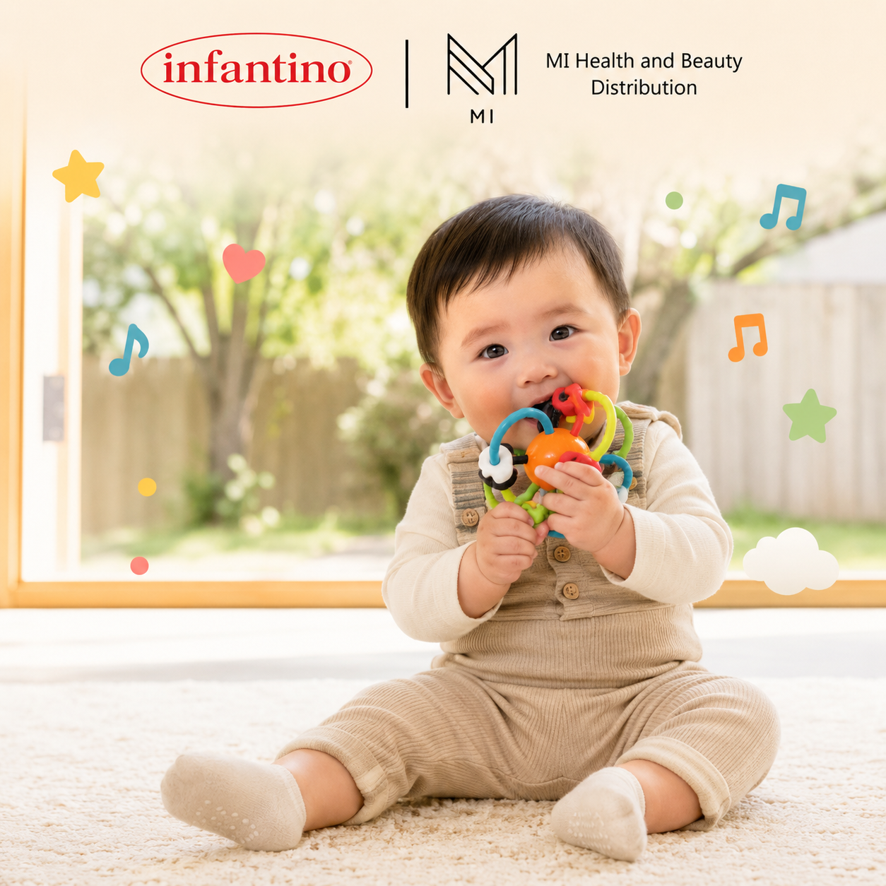 Bóng gặm nướu Infantino chính hãng giá tốt – Chất Liệu An Toàn, Thiết Kế Thông Minh