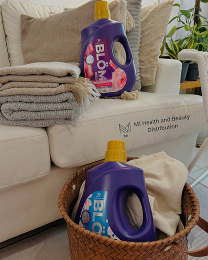 [Combo 3 chai] Nước giặt Blom 3 tần mùi hương cao cấp 3KG -  99% Kháng Khuẩn, Sạch Dịu Nhẹ An Toàn Cho Da