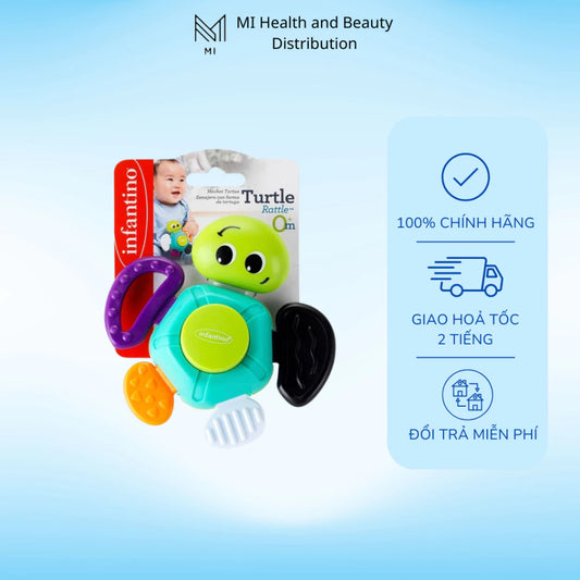 Gặm Nướu Hình Rùa Infantino – Đồ Chơi An Toàn Cho Bé 5.0