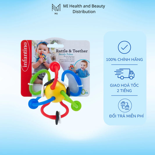 Bóng gặm nướu Infantino chính hãng giá tốt – Chất Liệu An Toàn, Thiết Kế Thông Minh