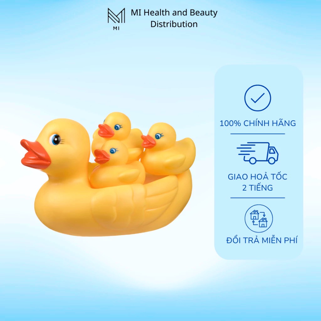 Bộ đồ chơi Đàn vịt thả bồn tắm Playgro Fully Sealed chính hãng cho bé