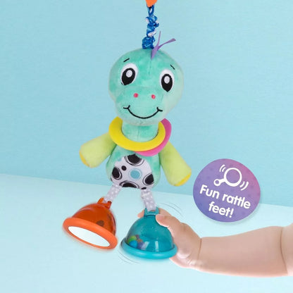 Playgro Dingly Dangly Denny Dino – Đồ chơi treo phát triển giác quan cho bé, có clip gắn tiện lợi