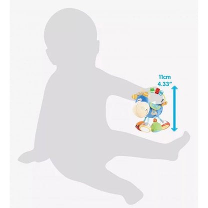 Playgro Unicorn Activity Rattle – Đồ chơi tương tác phát triển giác quan cho bé