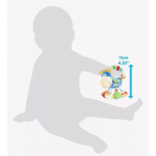 Playgro Unicorn Activity Rattle – Đồ chơi tương tác phát triển giác quan cho bé